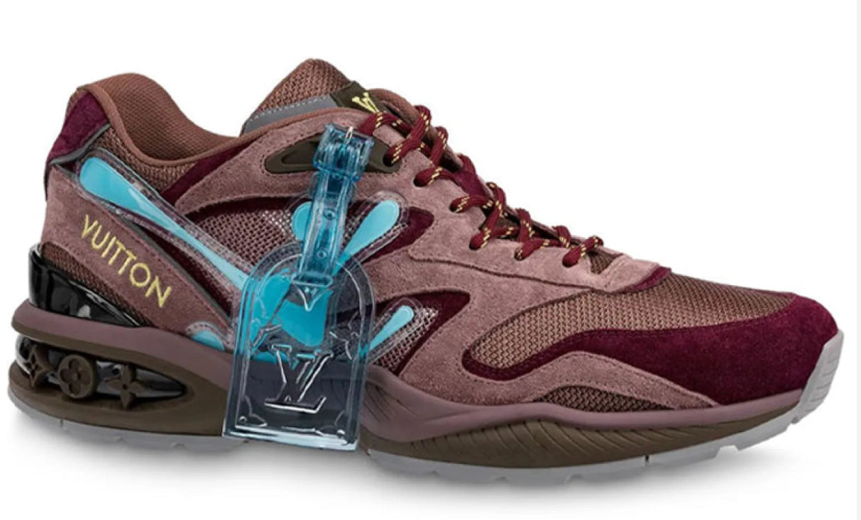 LOUIS VUITTON Trail Sneakers ‘Burgundy Blue'