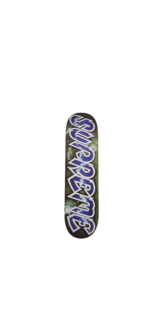 SUPREME LEE QUINONES LEE LOGO SKATEBOARD 'BLUE'