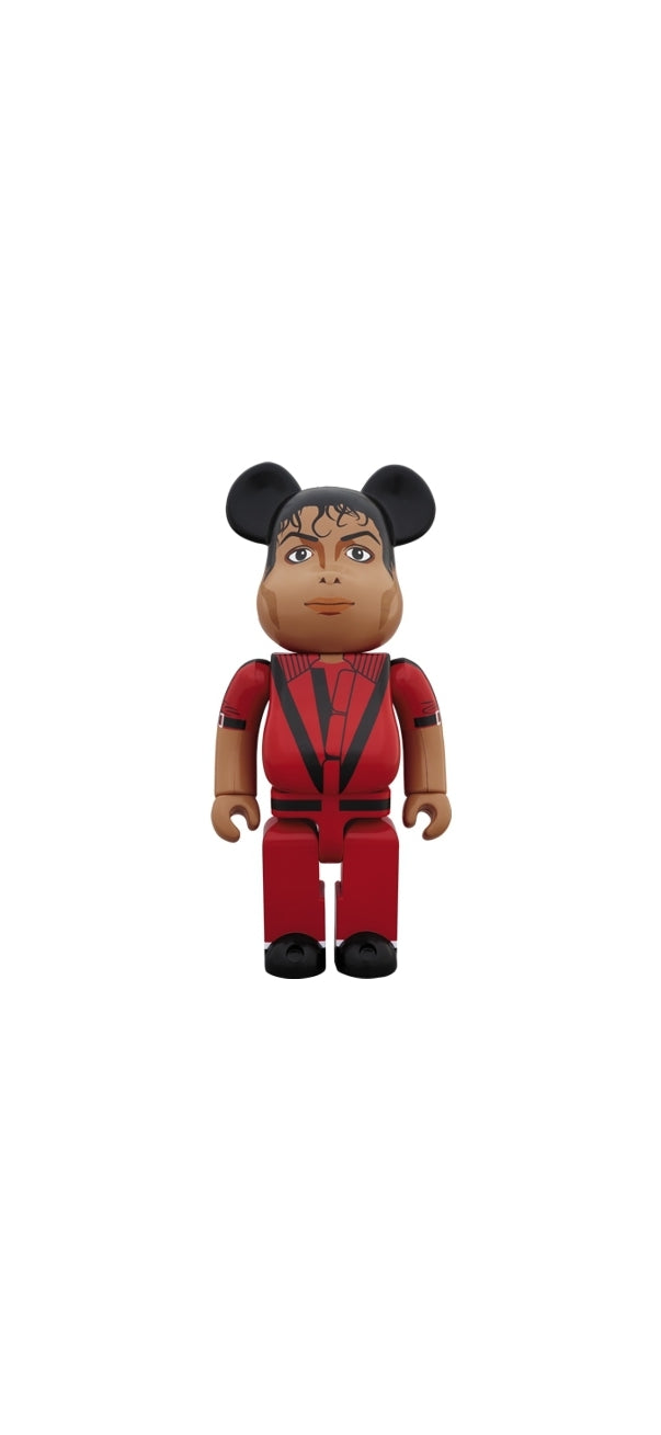 BEARBRICK X MICHAEL JACKSON THRILLER 1000% 'RED JACKET'