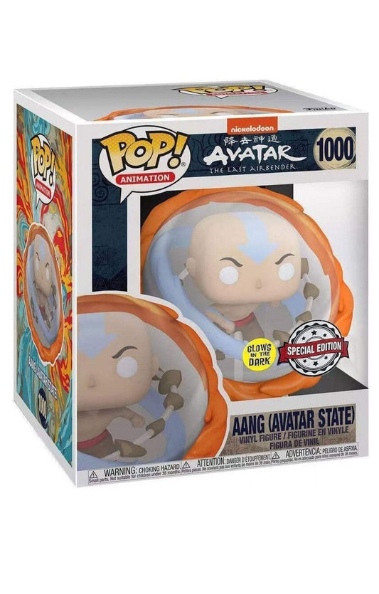 Avatar: The Last Airbender - Aang Avatar State Glow US Exclusive 6" Pop! Vinyl [RS]