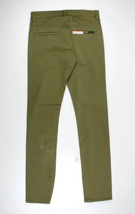 Nudie jeans Olive green chinos trouser