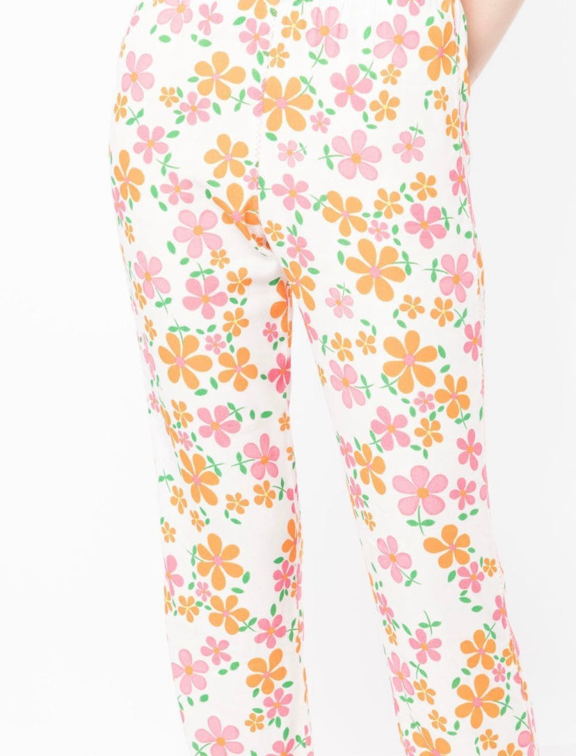 ERL Floral-Print Trousers