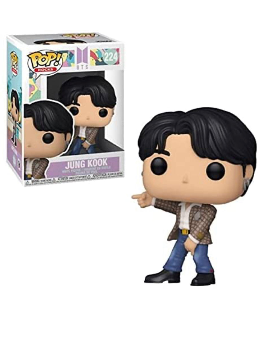 Funko POP Rocks: BTS - Dynamite - Jungkook, Multicolor, Standard