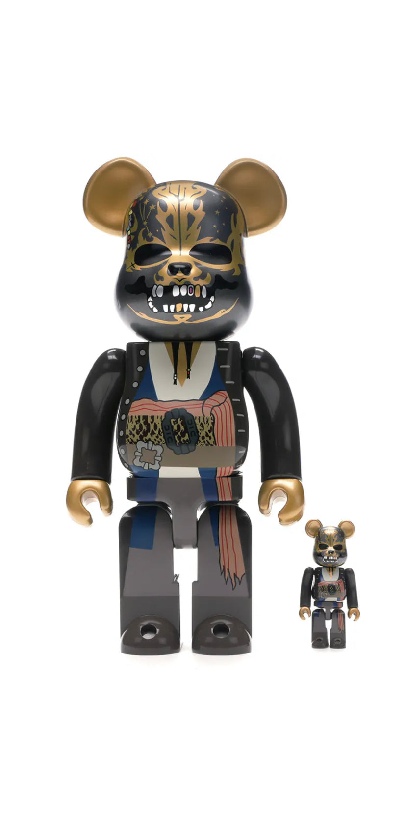 Bearbrick Jack Sparrow (Dead Men Tell No Tales Ver.) 100% & 400% Set