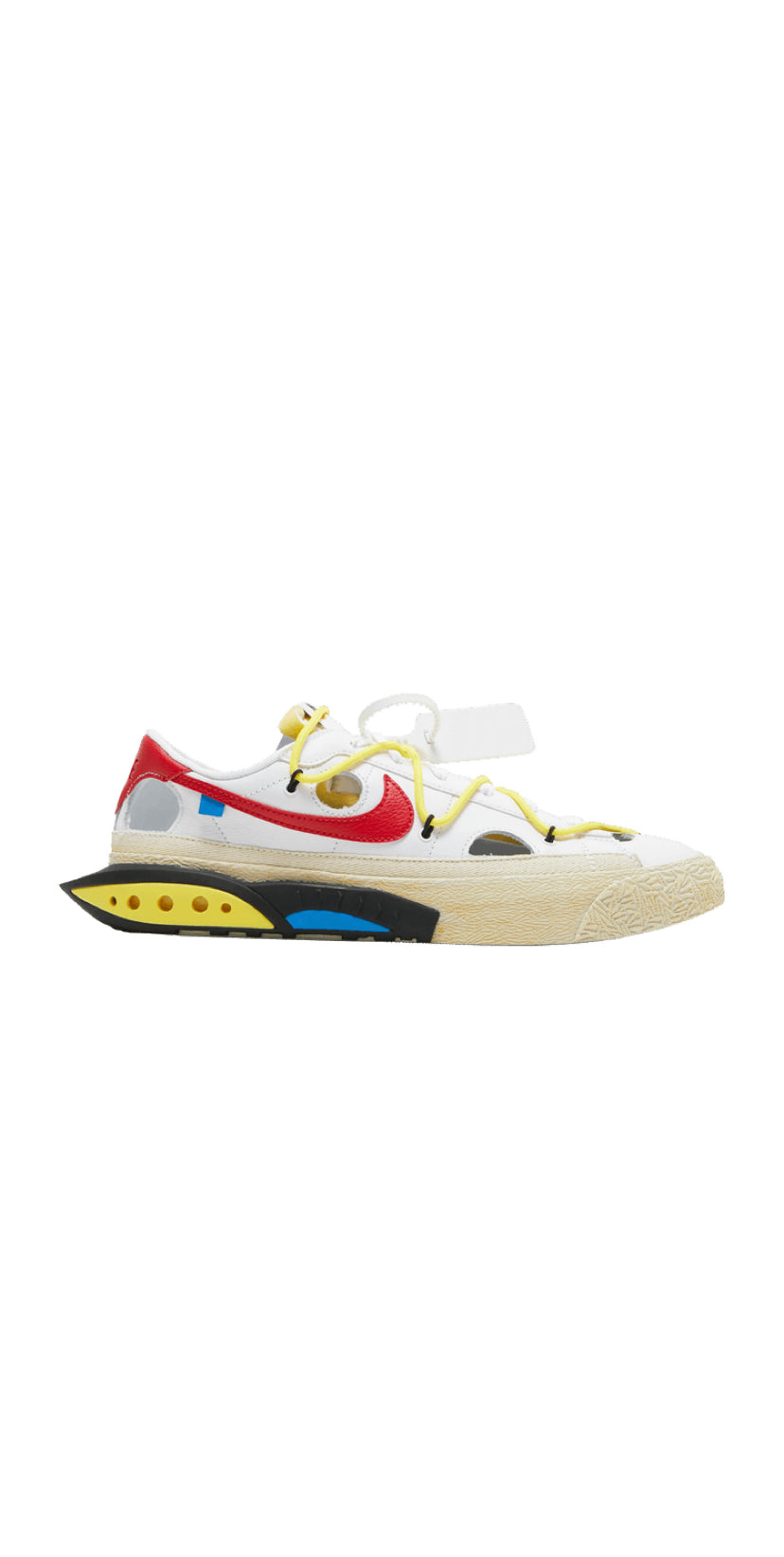 Off-White x Blazer Low ‘White University Red’