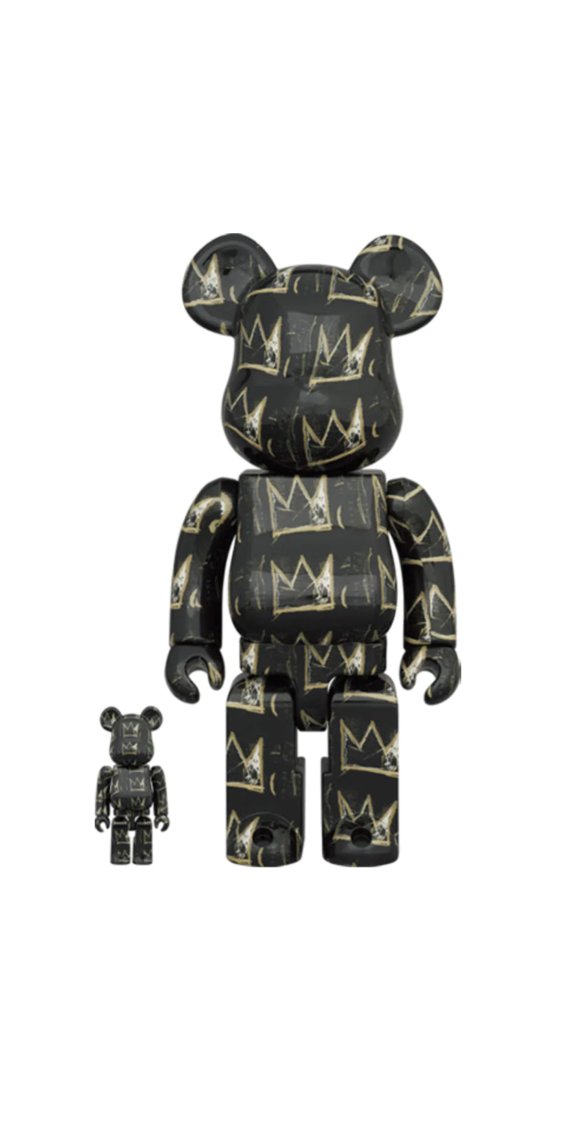 Bearbrick Jean-Michel Basquiat #8 100% & 400% Set